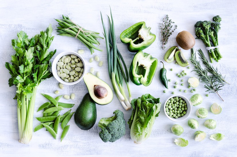 Melhores alimentos verdes para saúde