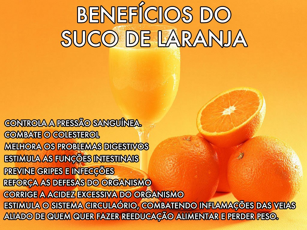 Suco da laranja aumenta a imunidade