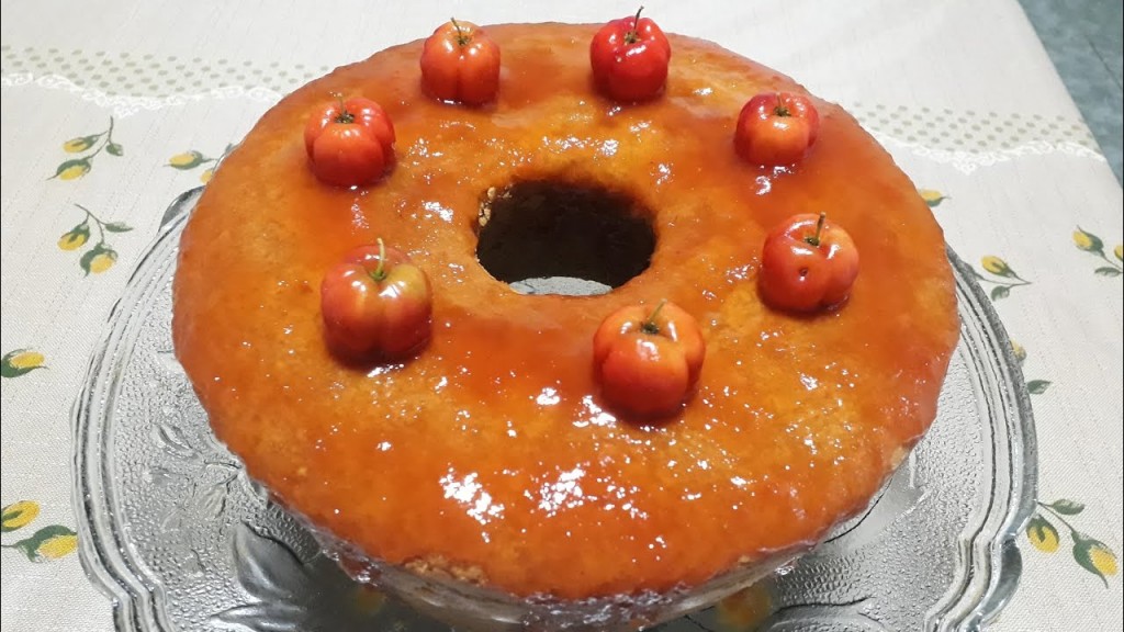 como fazer bolo de acerola