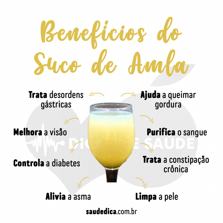 Benefícios do Suco de Amla para saúde