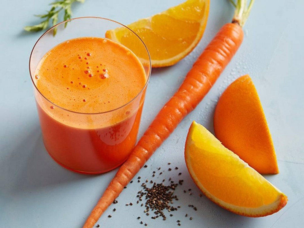 Suco de laranja com cenoura para sinusite (como fazer e receitas)