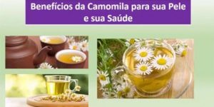 Chá de Camomila Para Pele