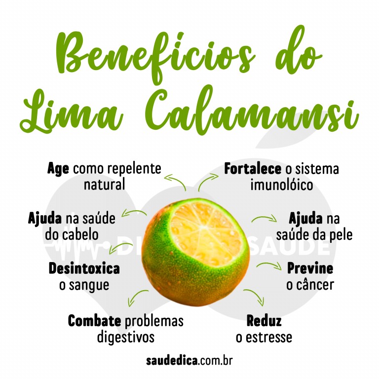 Benefícios da Lima Calamansi para saúde