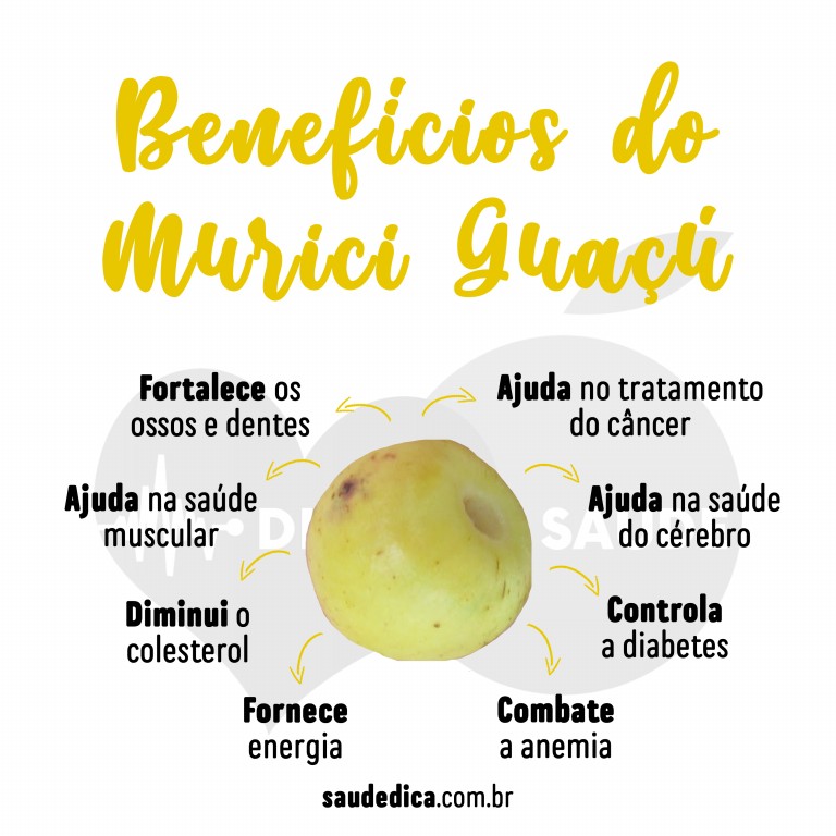 Benefícios do Murici Guaçú para saúde