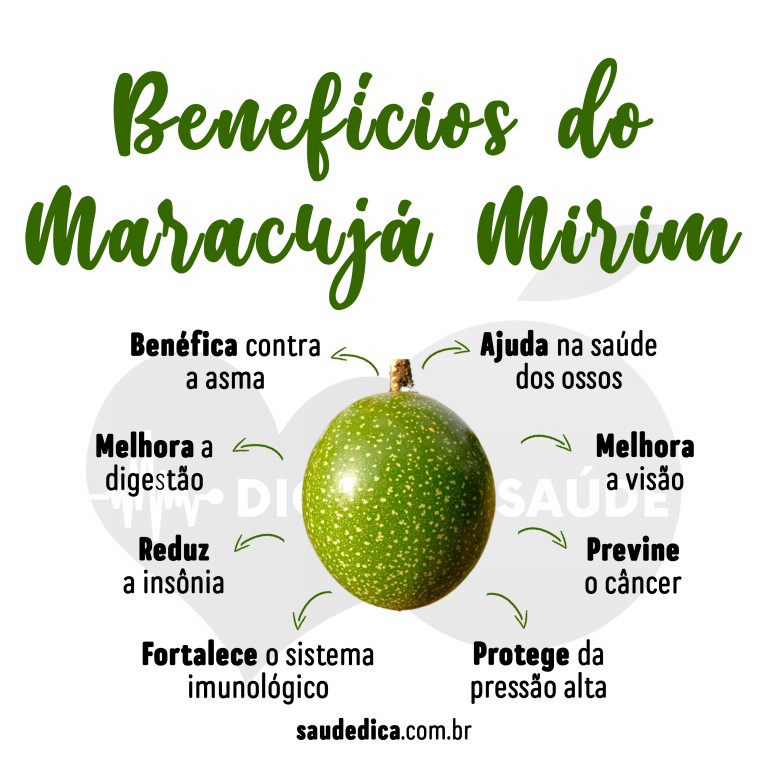 Benefício do Maracujá Mirim para saúde