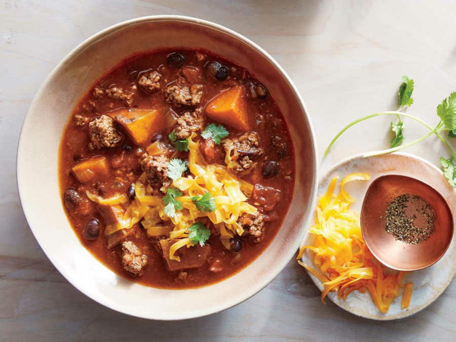 Sopa de Carne com Batata Doce Para Controlar a Diabetes