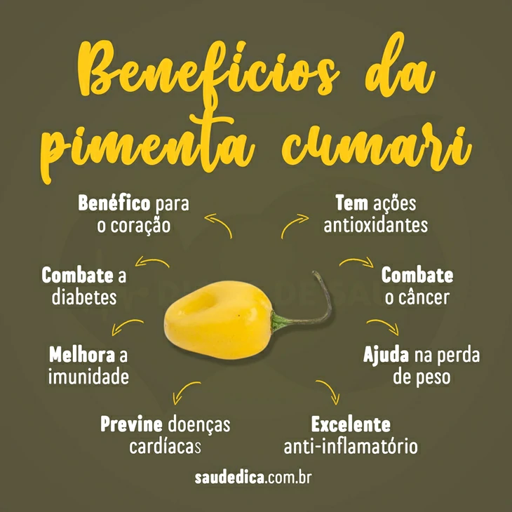 benefícios da pimenta cumari