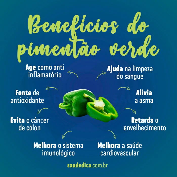 beneficios da pimentao verde