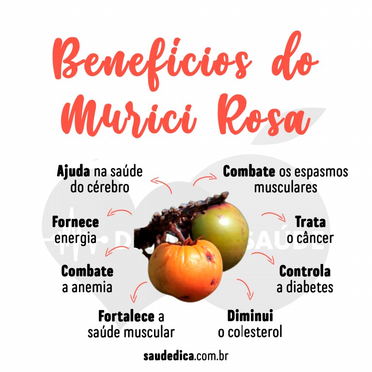 Benefícios do Murici Rosa para saúde