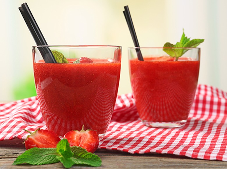Suco de morango Suco de morango