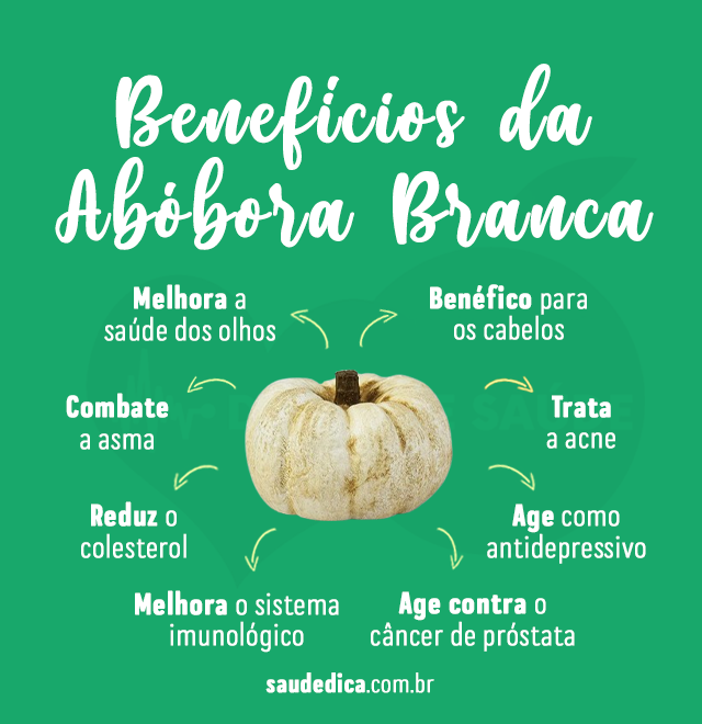 beneficios da Abobora branca