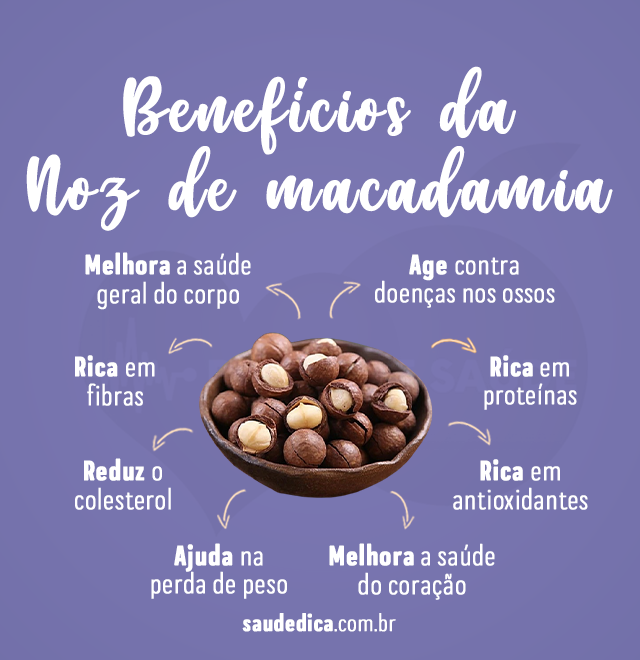 beneficios da noz de macadamia