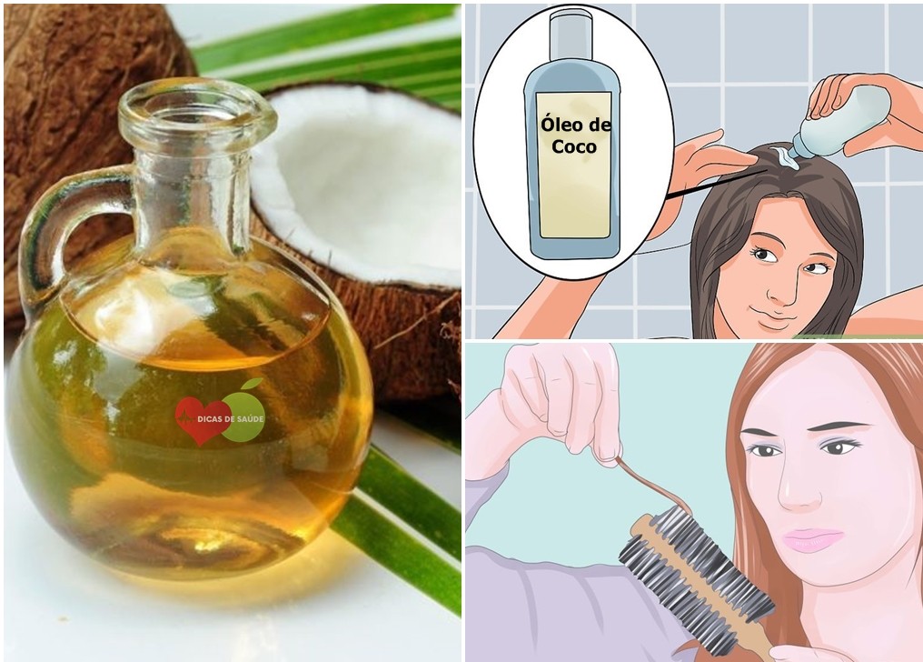óleo de coco para queda de cabelo 2