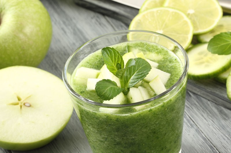 Bebidas Verdes Ajudam a Queimar Gordura