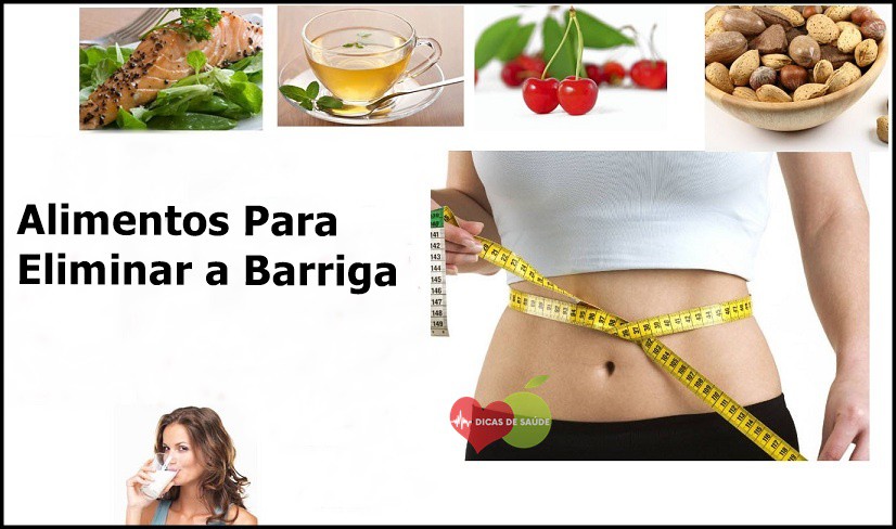 Alimentos que Ajudam Eliminar a Barriga