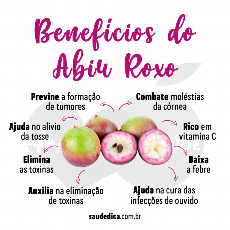 Benefícios do Abiu Roxo para saúde