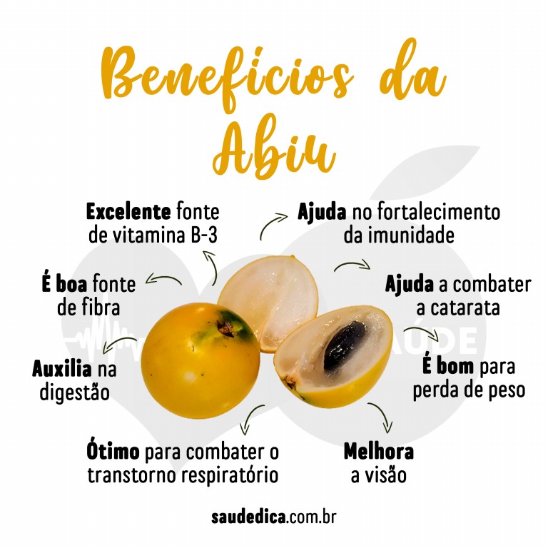 Benefícios do Abiu para saúde