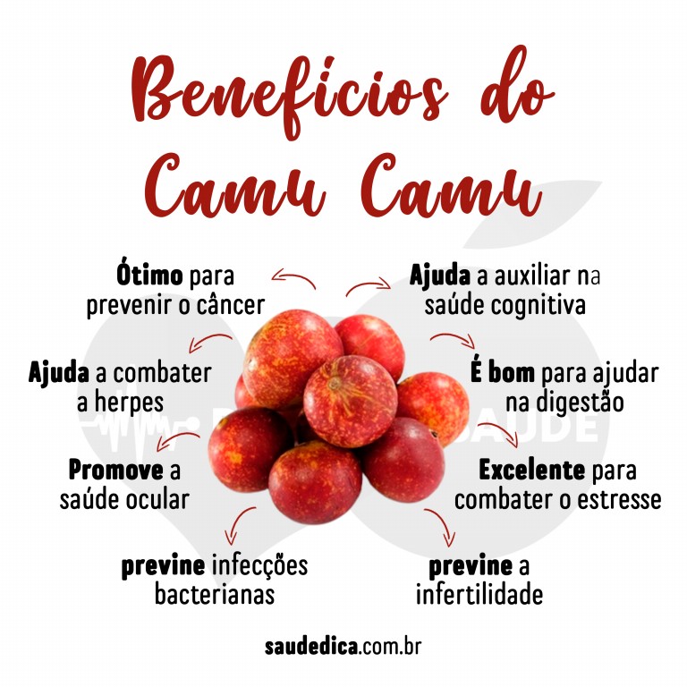 Benefícios do Camu Camu para saúde