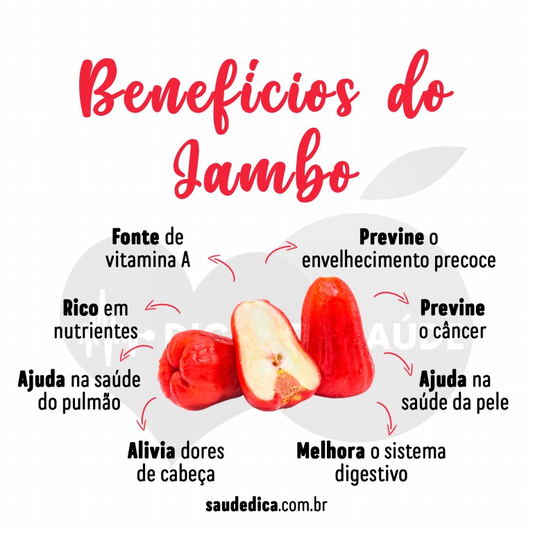 Benefícios do Jambo para saúde
