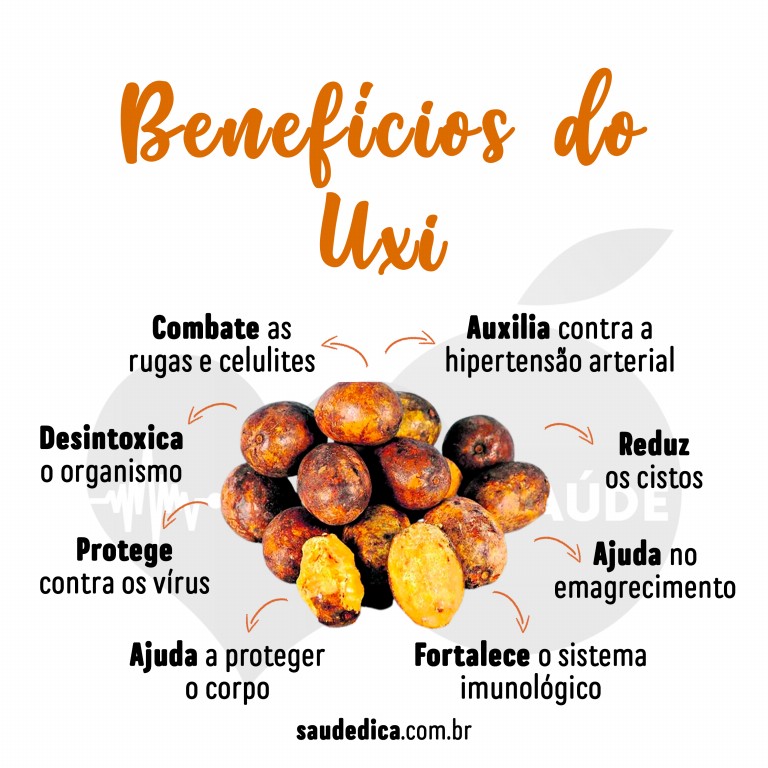 Benefícios do Uxi para saúde