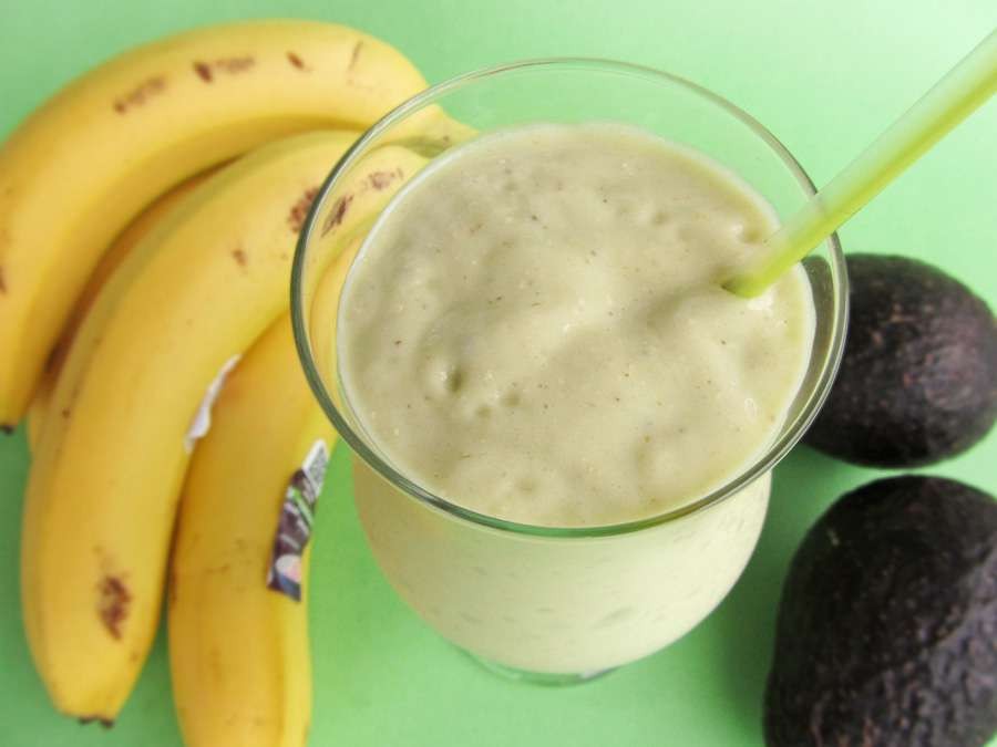 Vitamina de Abacate e Banana