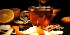 Água Detox de Canela e Casca de Laranja