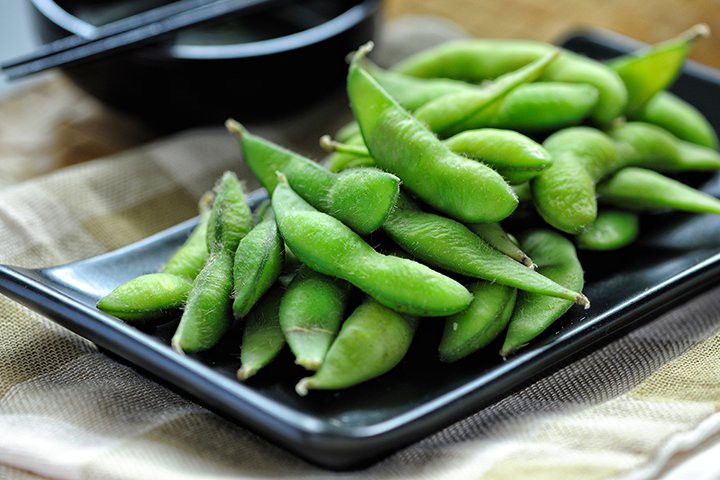 Benefícios do Edamame