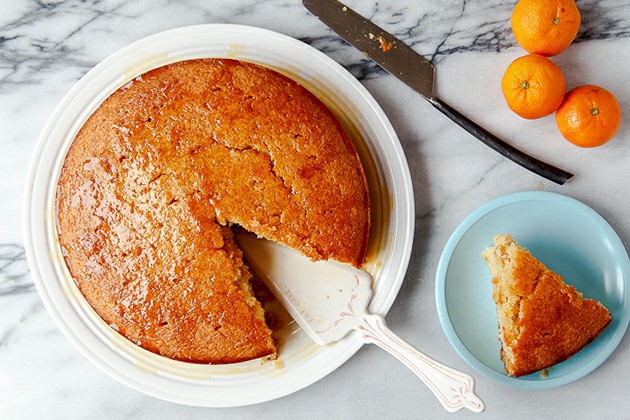 bolo de iogurte e clementina