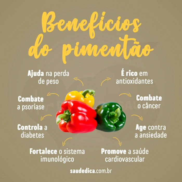 beneficios do pimentao