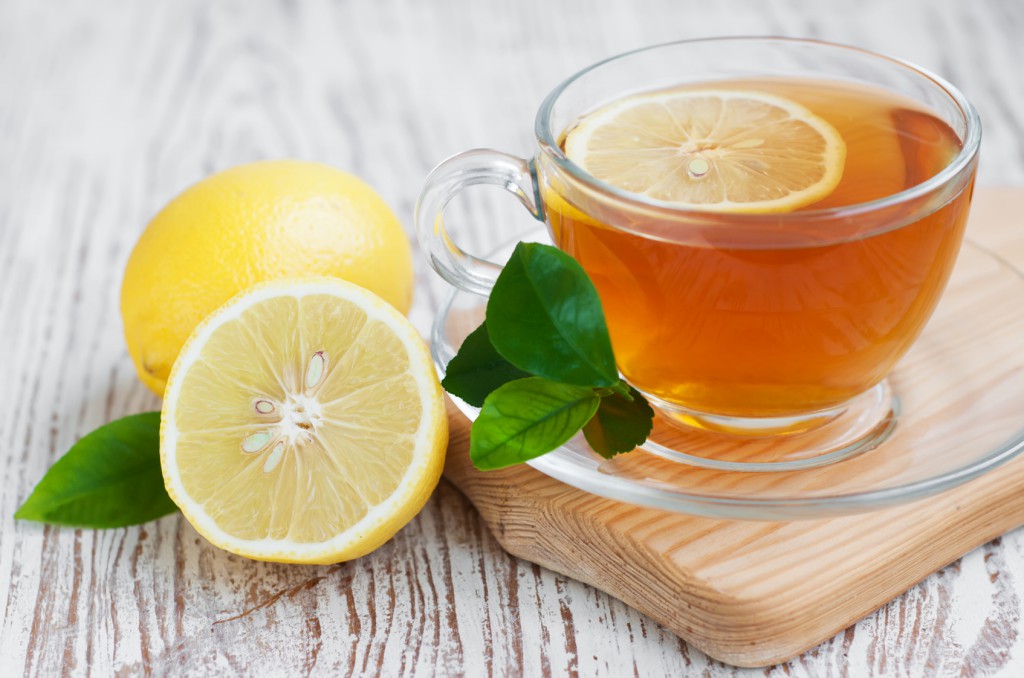 chá da casca de limão