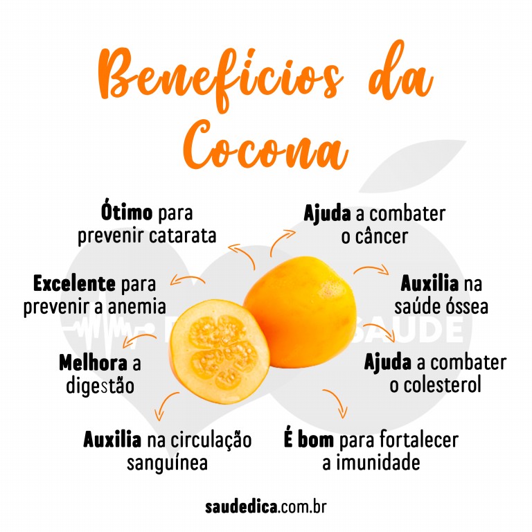 Benefícios da Cocona para saúde