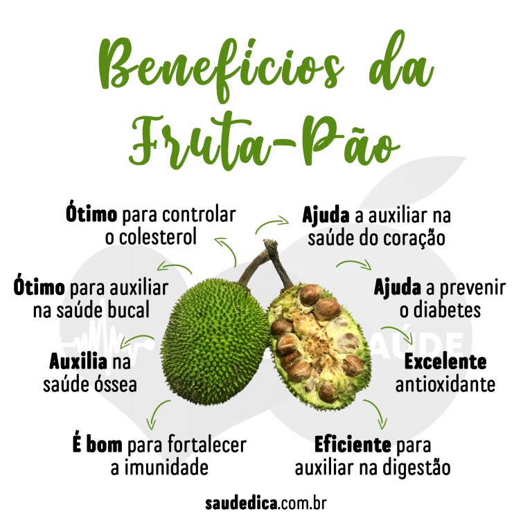 Benefícios da Fruta Pão para saúde