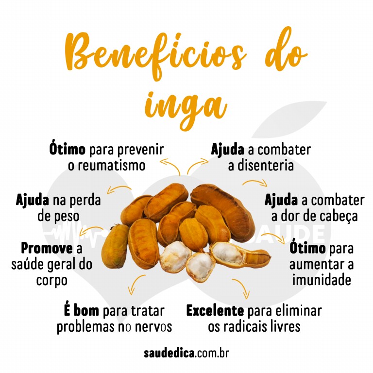 Benefícios do Inga para saúde