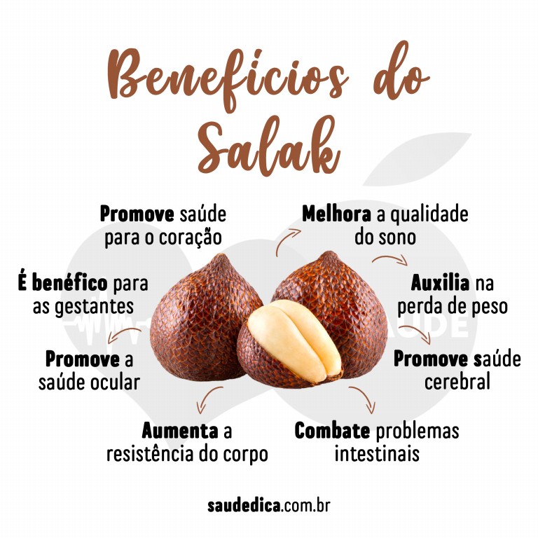 Benefícios do Salak para saúde
