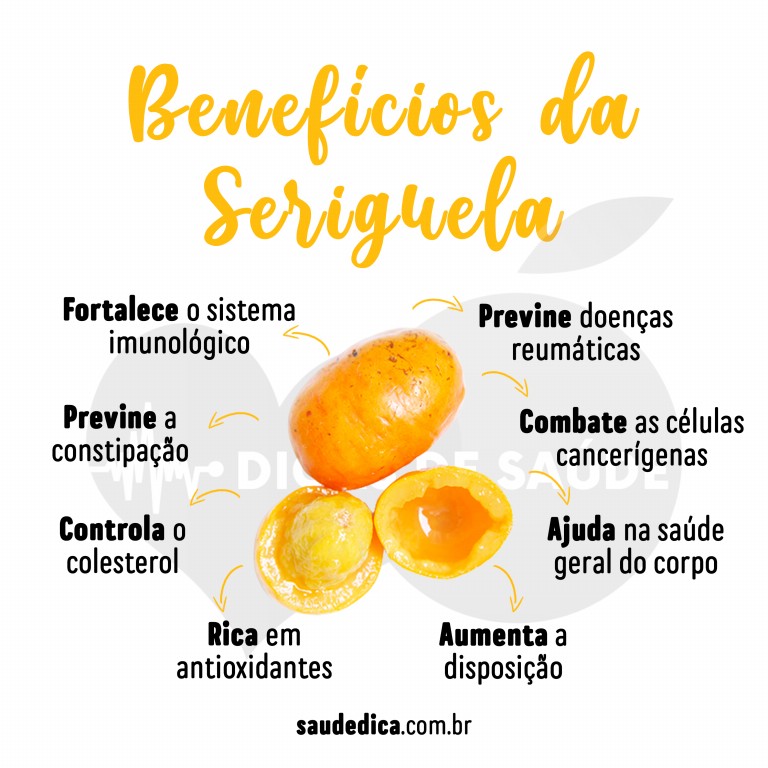 Benefícios da vitamina de seriguela para saúde