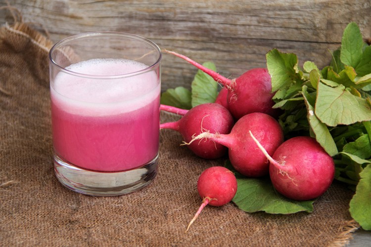 Suco de Rabanete Para Saúde