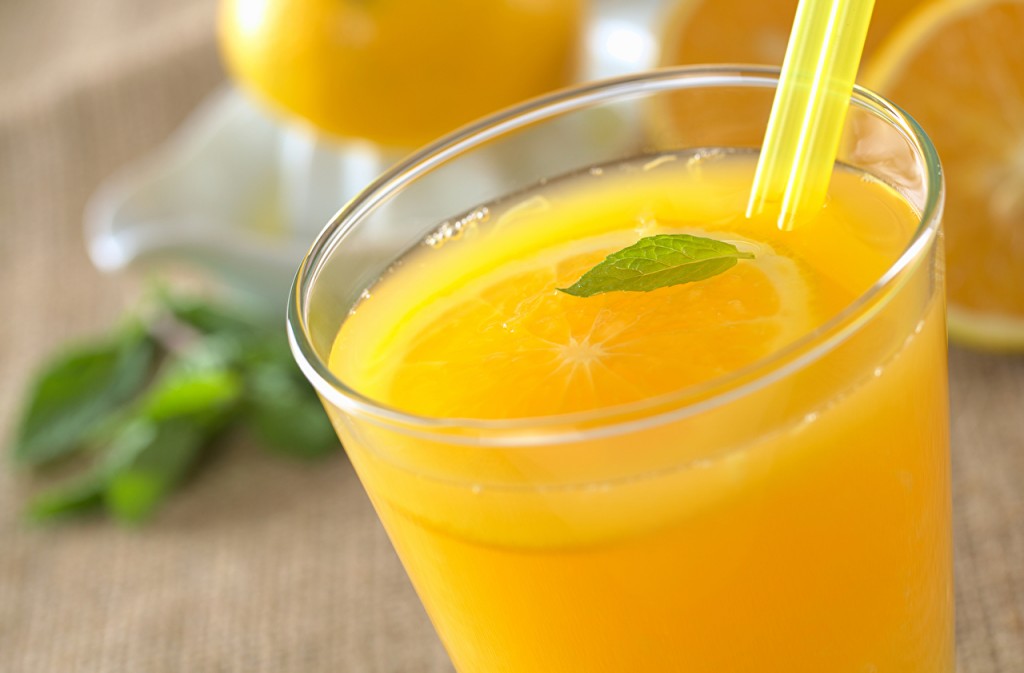 suco detox de laranja