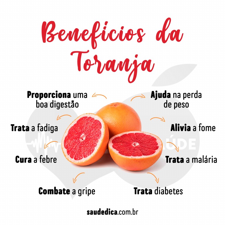 Benefícios da Toranja