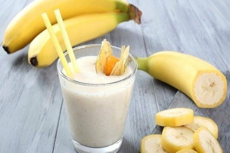 benefícios da vitamina de banana