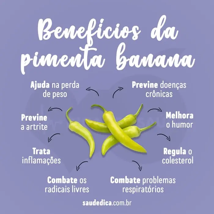 benefícios da pimenta banana