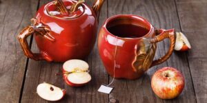 benefícios do chá de maçã