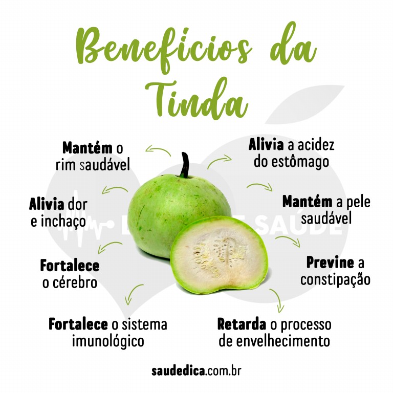 Benefícios da tinda para saúde