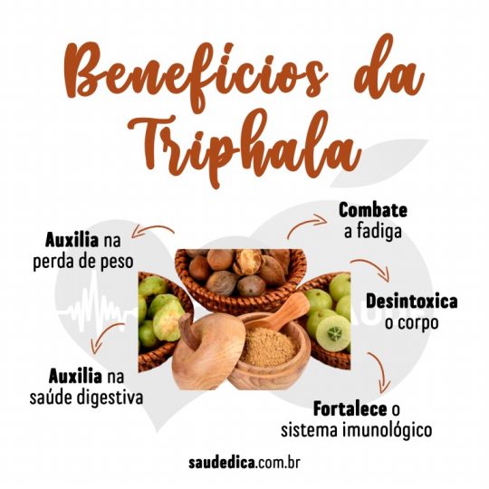 Triphala auxilia na perda de peso, fortalece a imunidade veja os seus