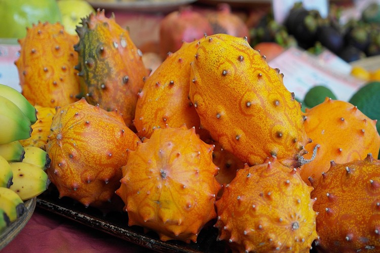 Benefícios da vitamina de kiwano