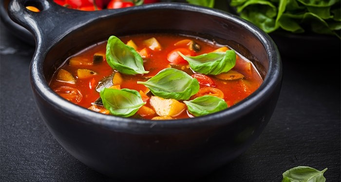 Sopa fácil de minestrone