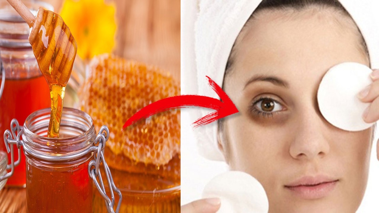 receitas com mel para remover círculos escuros dos olhos