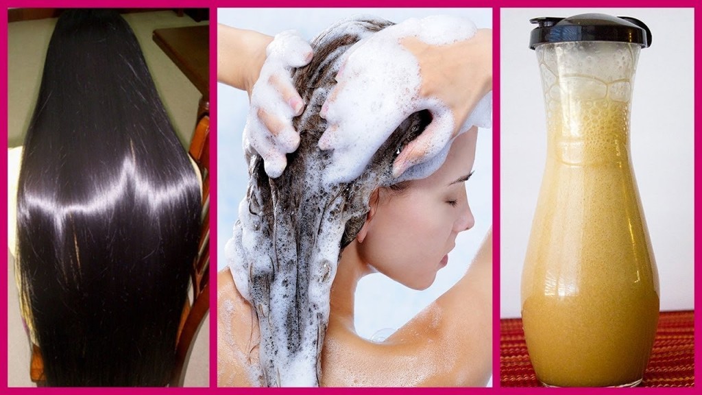 shampoo caseiro para fazer o cabelo crescer