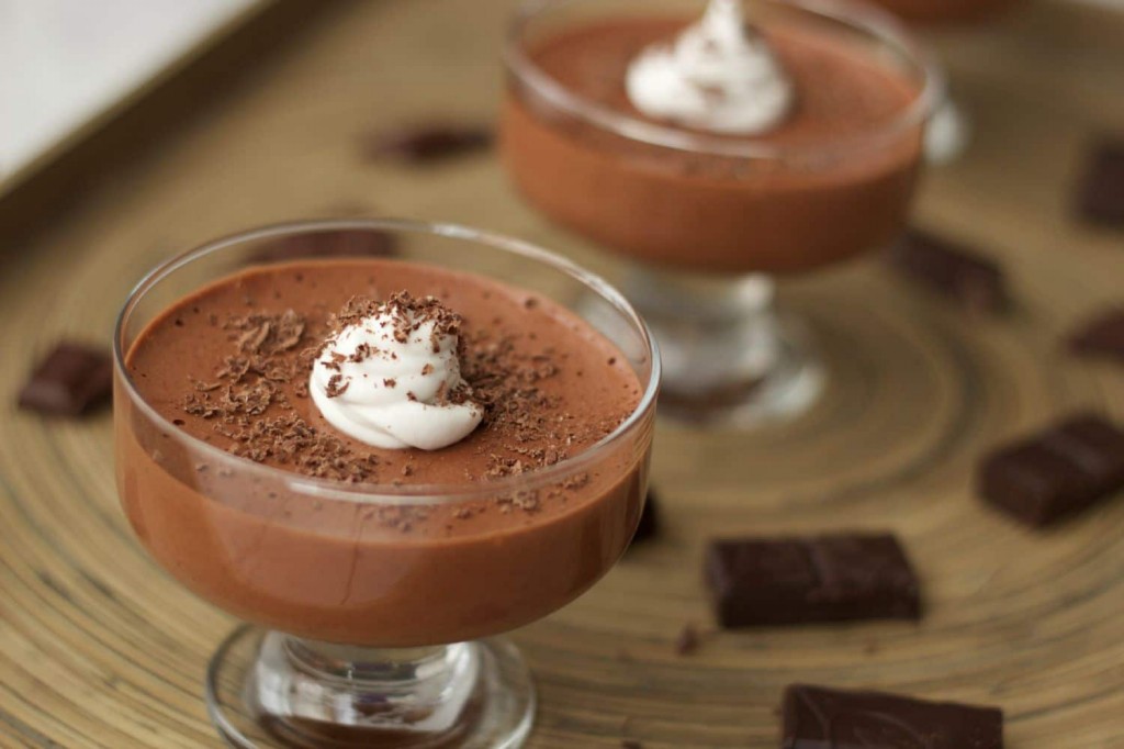 receitas de mousse de chocolate