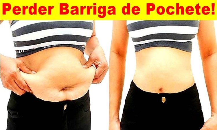 como perder barriga de pochete