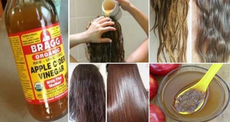 vinagre de maça no cabelo